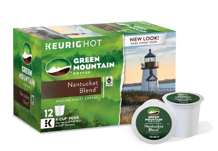 Green Mountain Coffee Nantucket Blend Keurig K-Cups 12 Count Pack of 6