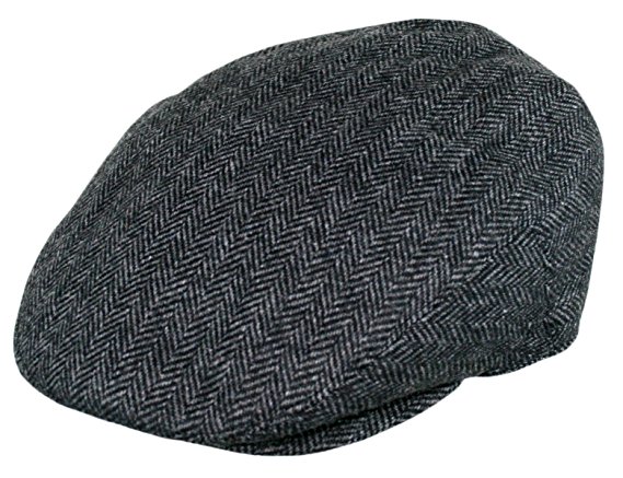 Men's Premium Wool Blend Classic Flat Ivy Newsboy Collection Hat