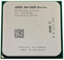 AMD A6-Series A6-3620 Desktop CPU APU Socket FM1 905pin PGA AD3620OJZ43GX AD3620OJGXBOX