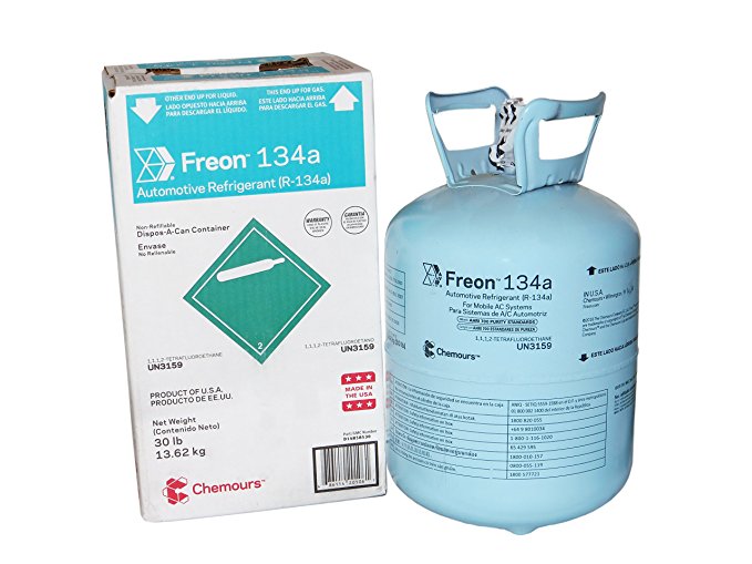 Suva R134a Refrigerant/Freon - 30lb. Can - Factory Sealed