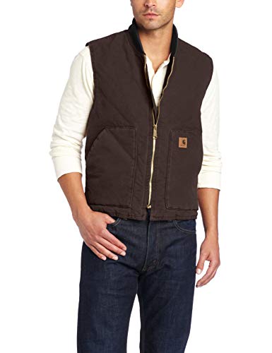 Carhartt Men's Sandstone Vest Arctic Quilt Lined V02