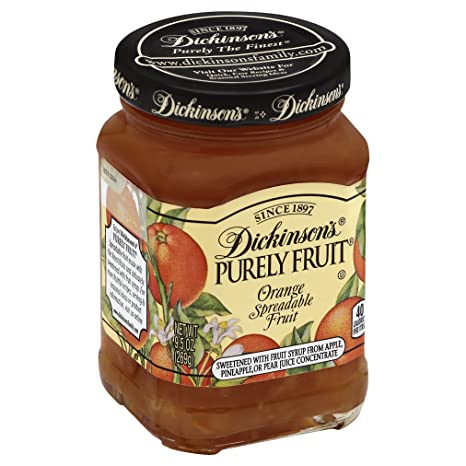 Dickinson's Purely Orange Marmalade Spreadable Fruit, 9.5 oz