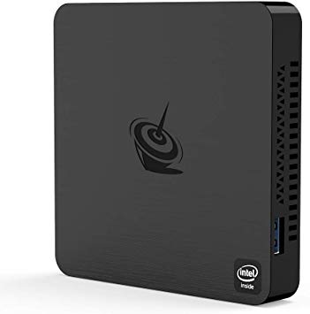 Mini PC,Windows 10 Beelink T4 Ultra-quiet Mini Computer with fan,Ultra-thin micro pc Intel Atom Z8500 (up to 2.24GHz)4GB/64GB /4K/2.4G 5G Dual WiFi/BT4.0 /HDMI DP Port/Gigabit Ethernet