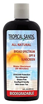 Mexitan Tropical Sands All Natural SPF 8 Biodegradable Sunscreen