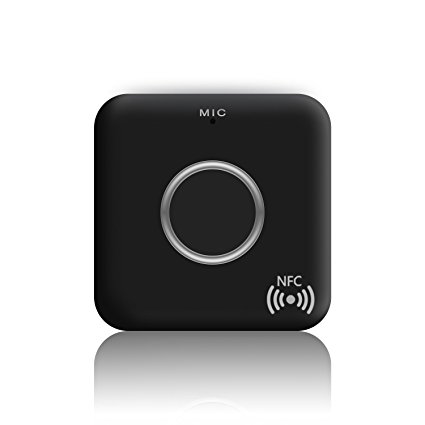 KABI Wirelessly Mini Bluetooth 4.1 Receiver,Hands-Free For Home and Car Sound Systems,Double lossless audio compatible,suitable for Bluetooth devices and audio devices,Pair 2 At Once