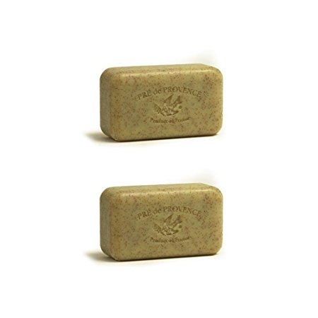 Pre de Provence 150g Honey Almond Shea Butter Enriched Triple Milled Soap (Pack of 2)