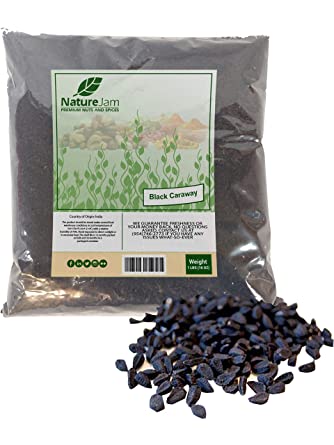 KOSHER-Black Cumin Caraway Seeds 1 POUND - Bulk Nigella Sativa Kalonji Seeds From Nigella Sativa-Product of India-16 Ounces