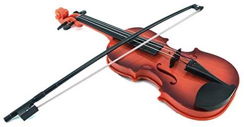 Lamoreco Simulation Violin Toy Bow Beginner Kids Instrument Practice