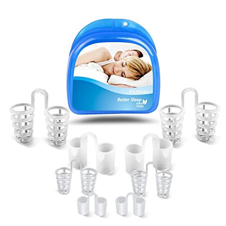 Snore Stopper, Anti Snoring Devices ,Stop Snore Nose Vents Sleep Aid Kit