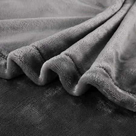 Fairpeak-Luxury Fleece Blanket Super Soft Blanket Bed Warm Blanket Couch Blanket for All Season-V11
