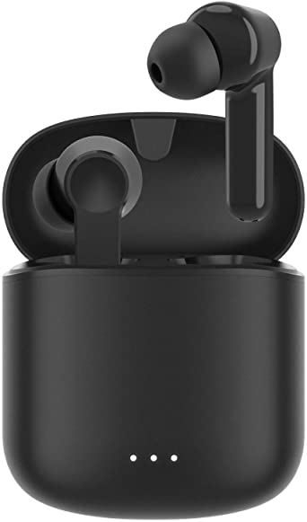 Wireless Earbuds, Bluetooth 5.0 Earbuds CXK Hi-Fi Stereo Headphones 30H Playtime True Wireless Earbuds IPX6 Waterproof Earphones in-Ear Headphones with Mic and USB C Black