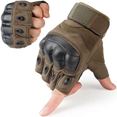 Half Finger Outdoor Gloves for Driving, Cycling Sporting Motorcycle