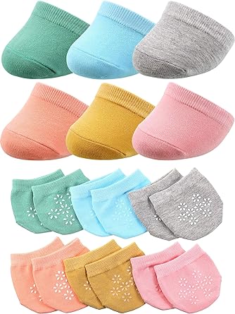 SATINIOR 12 Pairs Women Toe Topper Socks Toe Liner Half Seamless Socks No Show Low Cut Socks for Women Girls