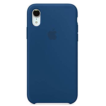 Maycase Compatible for iPhone XR Case, Liquid Silicone Case Compatible with iPhone XR 6.1 inch (Blue Horizon)