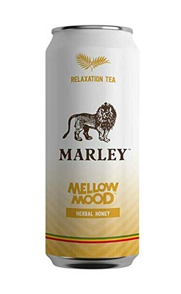 Marley Mellow Mood Relaxation Drink - Honey Green Tea - 15.5 Ounce (Pack of 8)