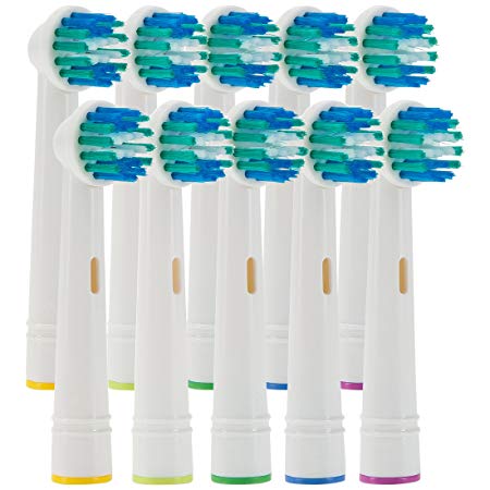 Ultratec 10 x Spare Brush Heads, Brush Heads Suitable for Oral B toothbrushes