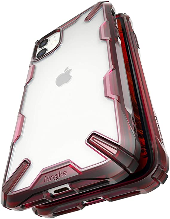 Ringke Fusion X Designed for iPhone 11 Case (2019) - Ruby Red