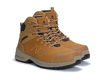 New Balance Men's Composite Toe Calibre Industrial Boot, Wheat, 7 Wide