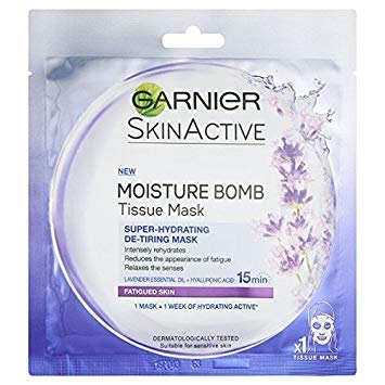 Garnier Moisture Bomb Lavender Sheet Mask