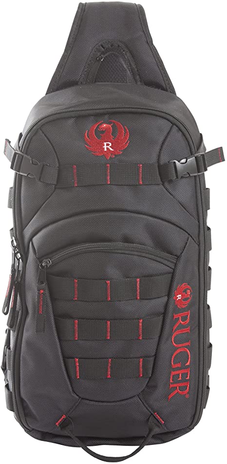 Allen Company Ruger Glendale Sing Pack, 700 Cubic Inches, Black/Red