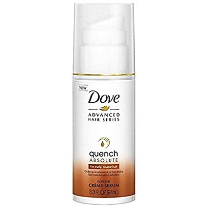 Dove Advanced Hair Series Quench Absolute Supreme Creme Serum 3.30 oz (Pack of 3)