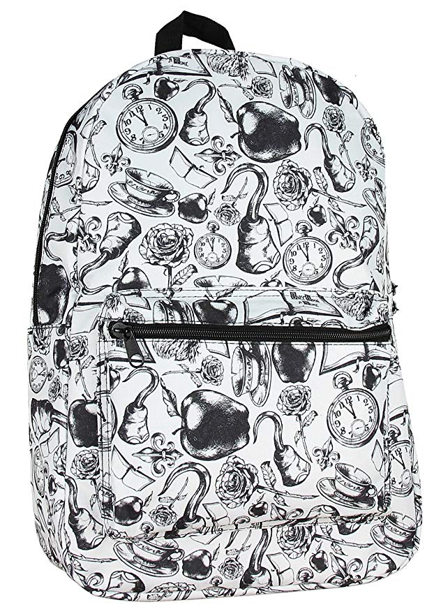 Disney Once Upon A Time All Over Print School Travel Laptop Backpack Bookbag