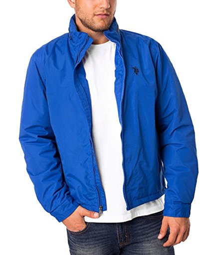 U.S. Polo Assn. Golf Jacket with Hidden Hood