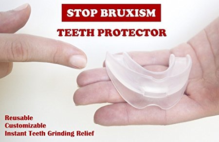 Teeth Grind Stopper Dental Guard – Prevents Teeth Grinding, Bruxism, Teeth Clenching