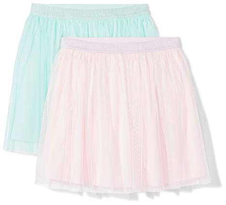 Amazon Brand - Spotted Zebra Girls' 2-Pack Tutu Skirts