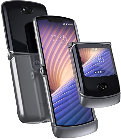 Motorola Razr 5G | Unlocked | Made for US by Motorola | 8/256GB | 48MP Camera | 2020 | Polished Graphite