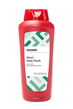 Amazon Brand - Solimo Men's Body Wash, Sport Scent, 18 fl oz