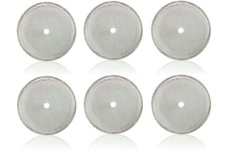 French Press Filters, Replacement Universal Coffee, Espresso and Tea Maker Screens (34 Oz French Press Filter Mesh 6 Pack)