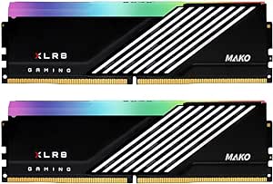 PNY 32GB(2x16GB) XLR8 DDR5 6400MHz CL40 RGB Desktop Memory kit