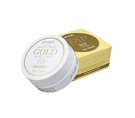 PETITFEE Premium Gold and EGF Eye Patch, 2.40 Ounce