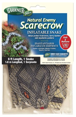 Gardeneer By Dalen Natural Enemy Scarecrow Inflatable Snake