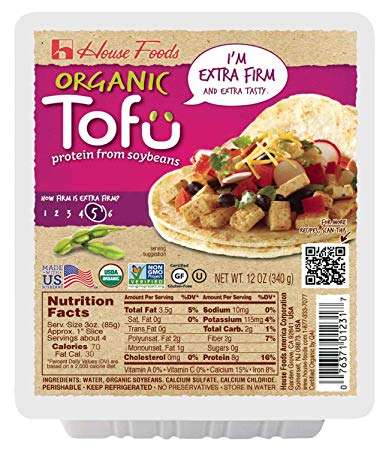House Foods, Organic Extra Firm Tofu, 12 oz