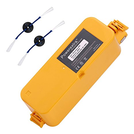 Powerextra 14.4V 3500mAh Ni-MH Replacement Battery for iRobot Roomba 400 series Roomba 400 405 410 415 416 418 4000 4100 4105 4110 4130 4150 4170 4188 4210 4220 4225 4230 4232 4260 4296