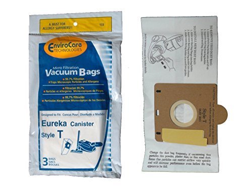 Eureka Style T Vacuum Bags (9 Pack) By Envirocare