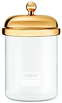 Bodum Classic Storage Jar, 17 Oz, Gold