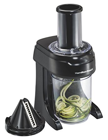 Hamilton Beach 3-in-1 Electric Spiralizer (70930), Black