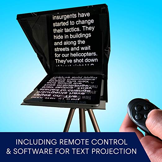 Teleprompter by Leeventi - Compatible with all devices and tripods