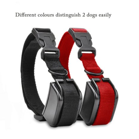 VK-BEST 330 Yards Remote Dog Training Collar E-collar with Beep, Vibration, Shock Electric and Light Safe and Effective