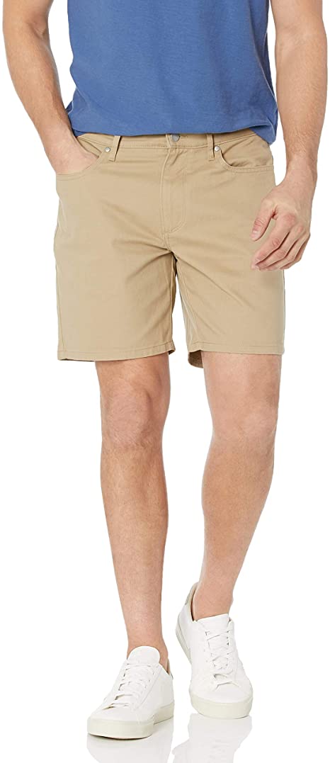 Amazon Essentials Men's Slim-fit 7" Inseam Stretch 5-Pocket Short