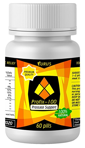 Prostate Herbal Supplements - Absolutely Natural for Prostate Health and Support - Pills Against Frequent Urination and Inflammatory of the Urinary Tract, Prostate Supplements for Men