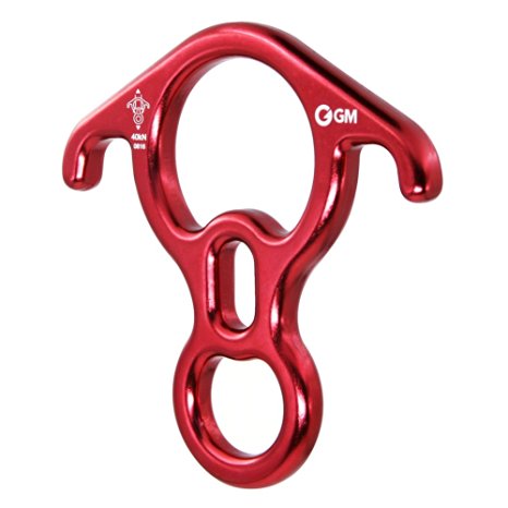 GM CLIMBING Rescue Figure 8 with Bent-ear Descender / Belay Device