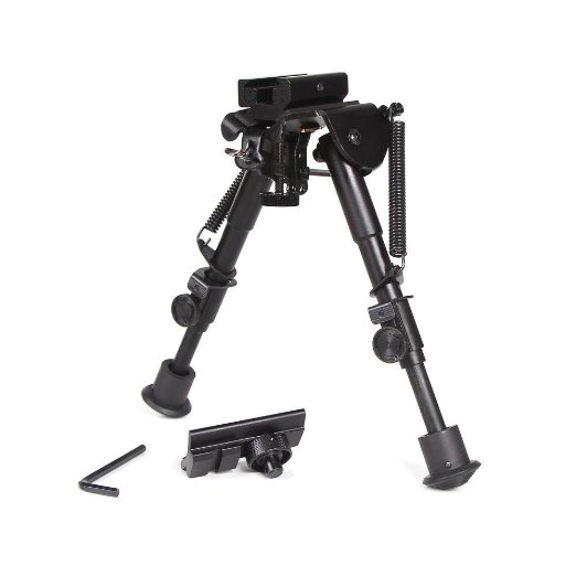Aurosports Hunting Tactical Rifle Bipod with Picatinny and Swivel Stud Mounts