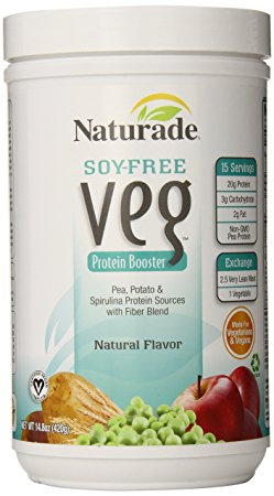 Naturade Veg Protein Booster Soy-Free Natural Flavor, 14.8 Ounce