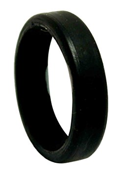 Black OFG Silicone 5mm Ring Unisex