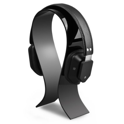 AmoVee Acrylic Headphone Stand - Black