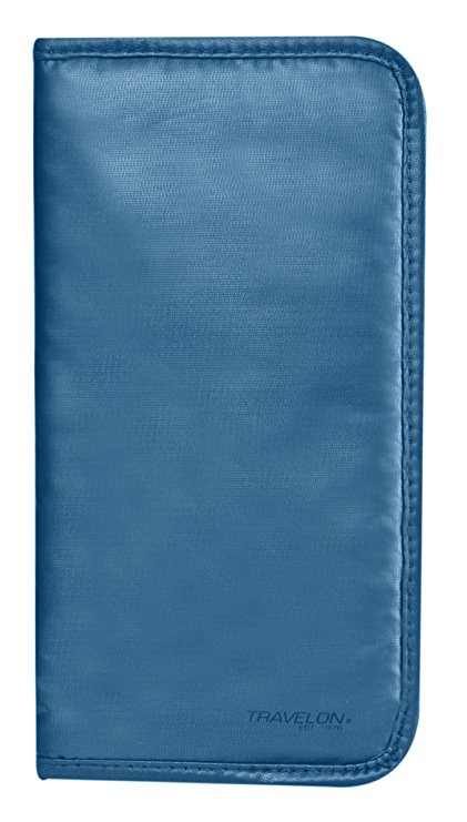 Travelon Luggage Safe Id Boarding Pass Case, Teal, One Size